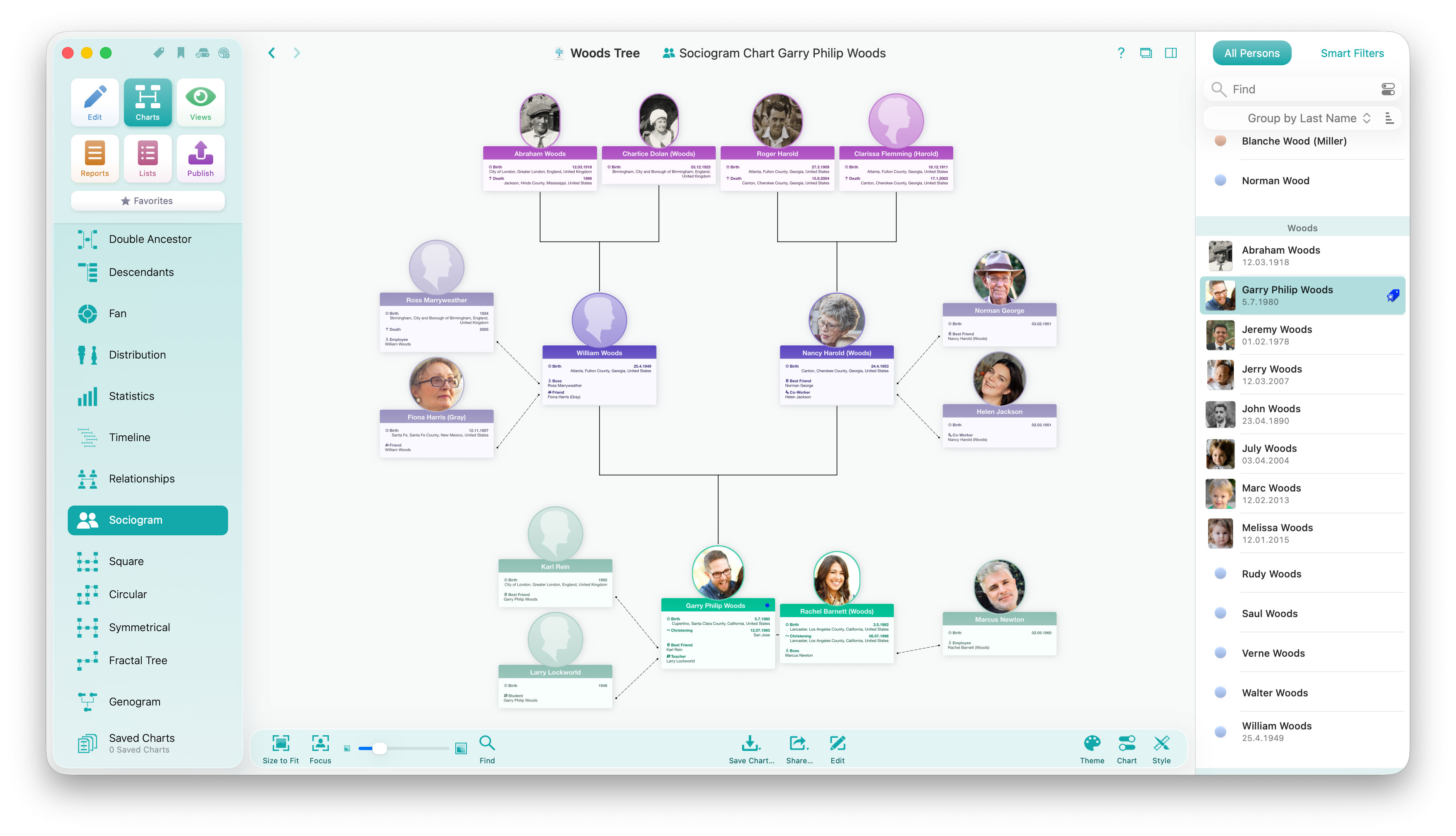 MacFamilyTree - Modern genealogy for your Mac