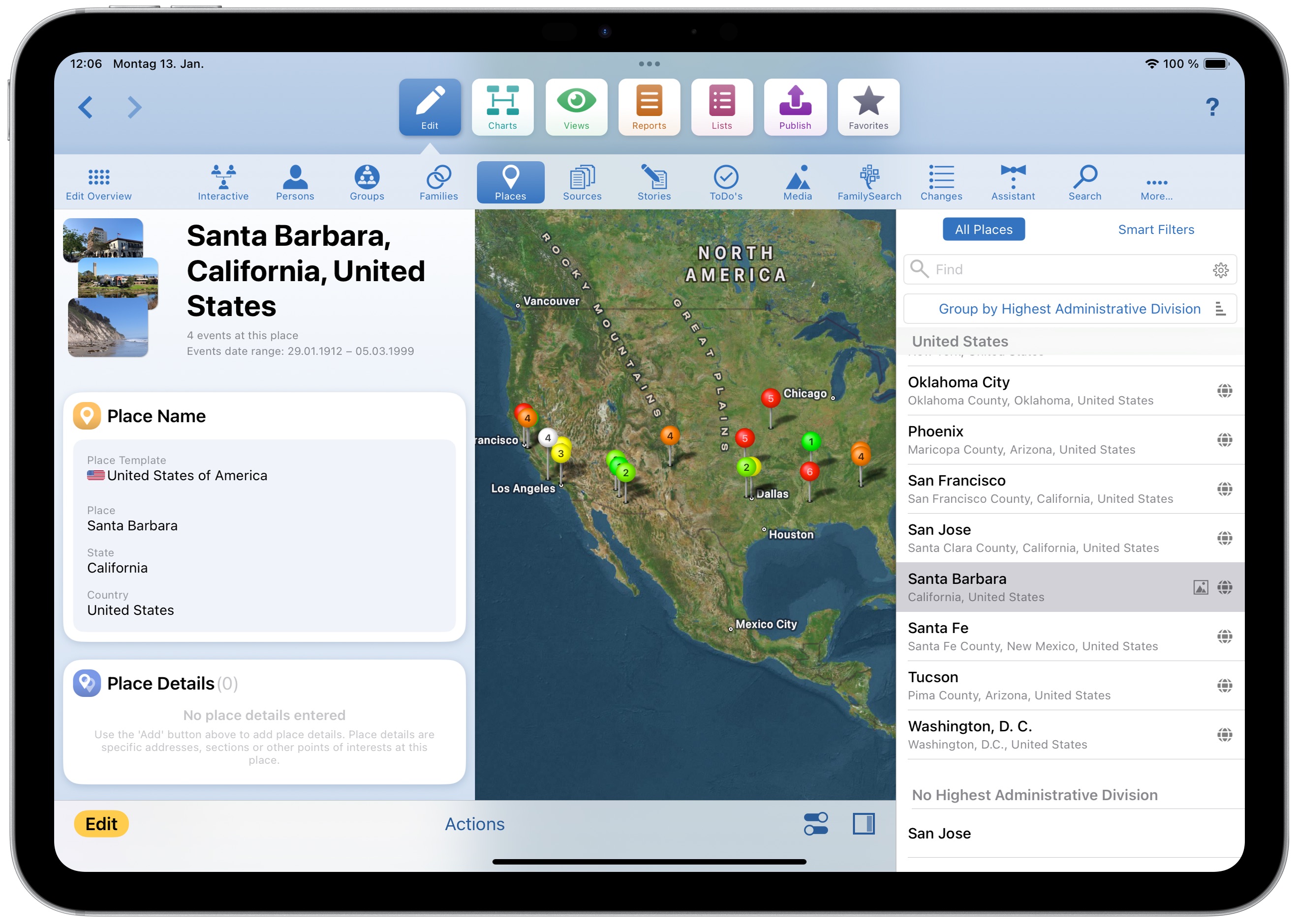 MobileFamilyTree - Full-featured Genealogy on your iPhone and iPad