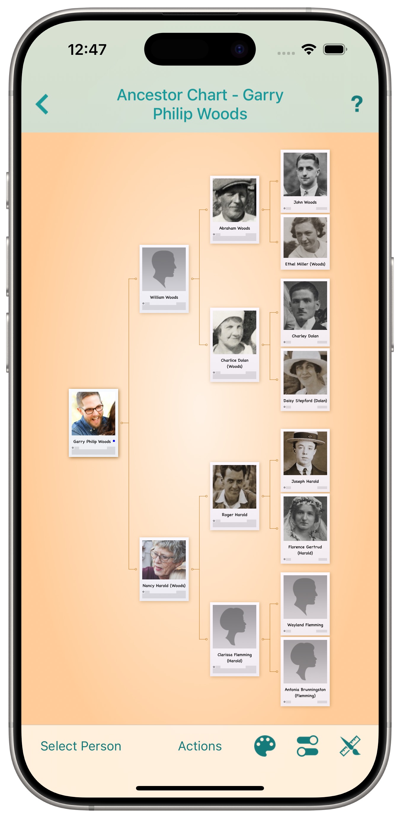 MobileFamilyTree - Full-featured Genealogy on your iPhone and iPad