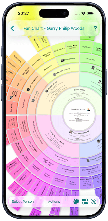MobileFamilyTree - Full-featured Genealogy on your iPhone and iPad