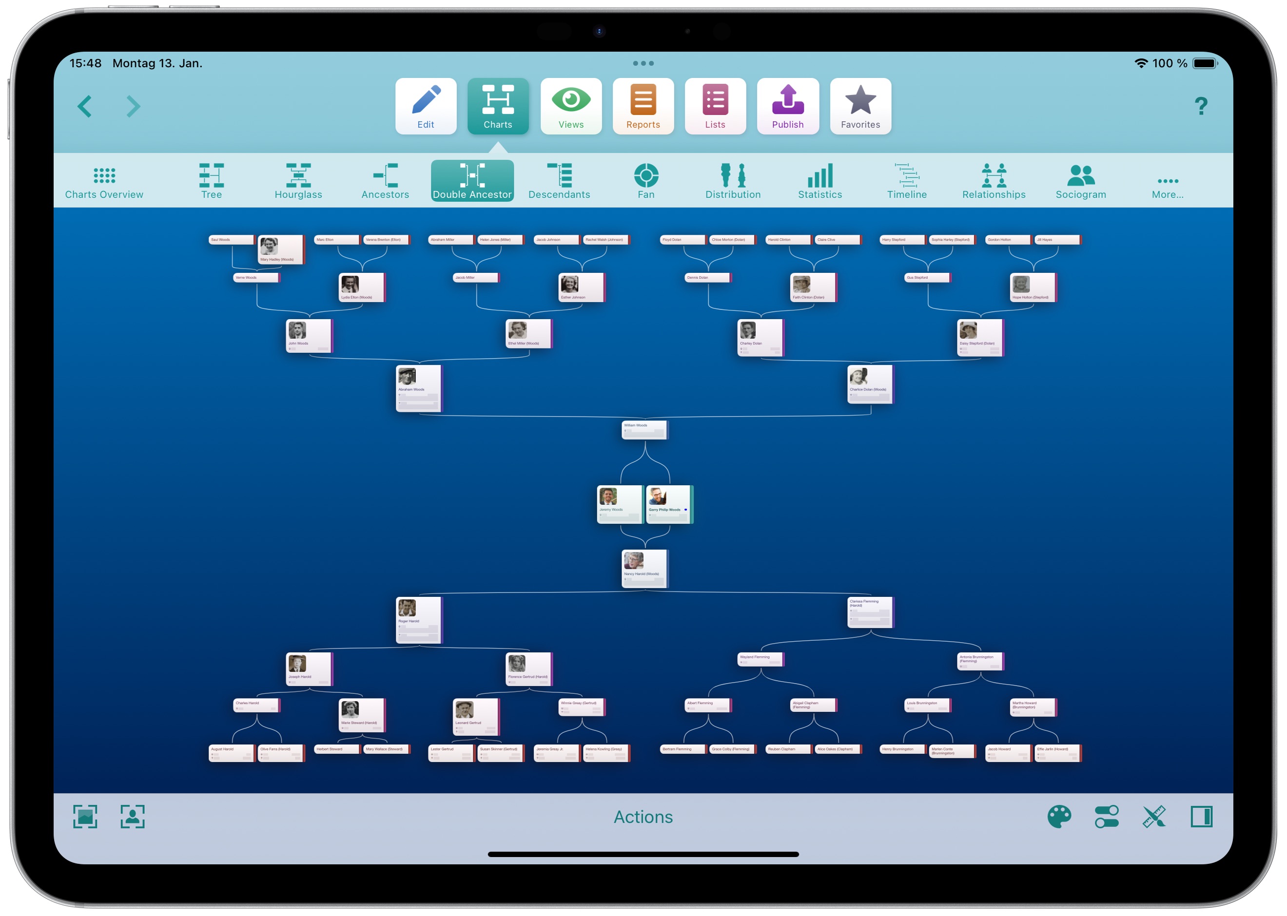 MobileFamilyTree - Research & Edit