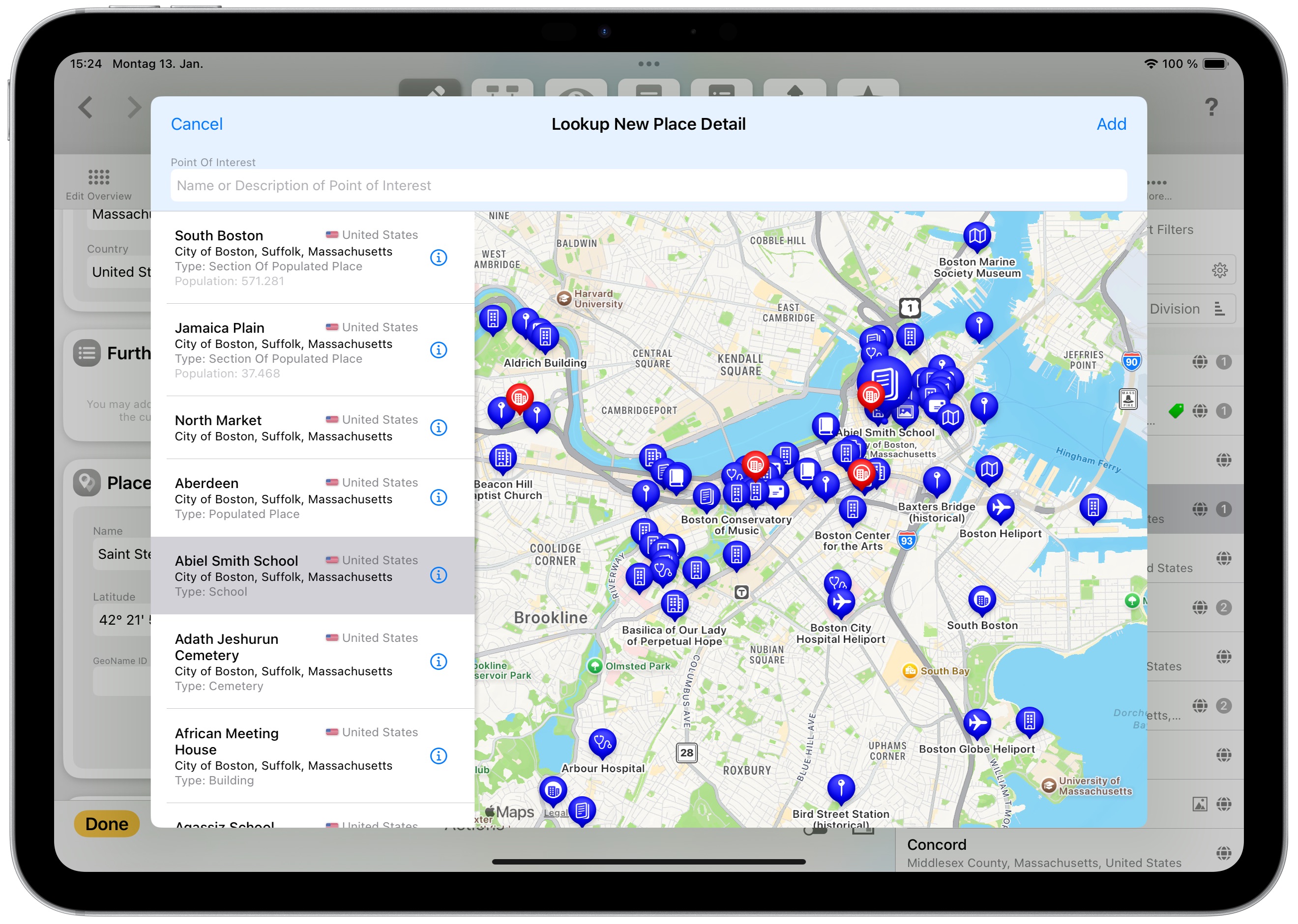 MobileFamilyTree - Research & Edit