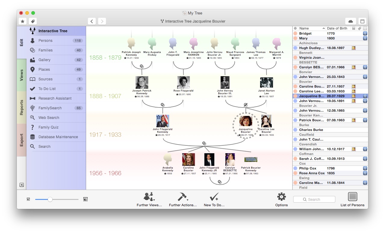 Legacy family tree software for mac